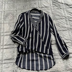 Zara Striped Print Shirt